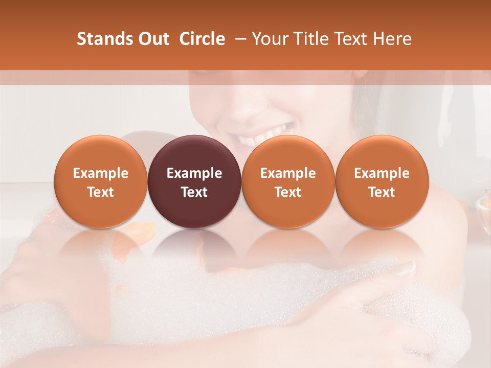 Healthy Fresh White PowerPoint Template