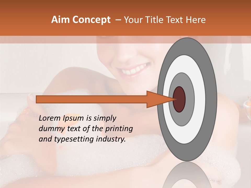 Healthy Fresh White PowerPoint Template