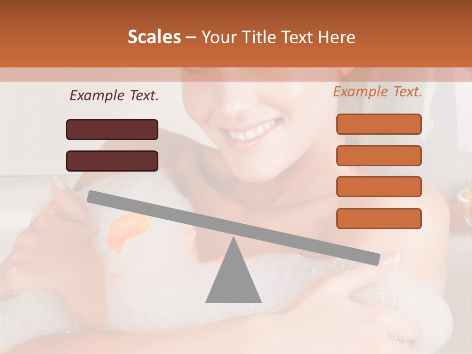 Healthy Fresh White PowerPoint Template