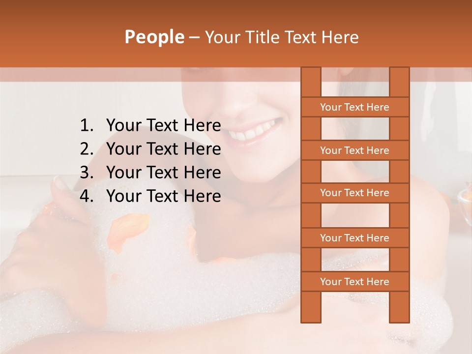 Healthy Fresh White PowerPoint Template