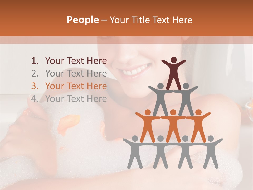 Healthy Fresh White PowerPoint Template