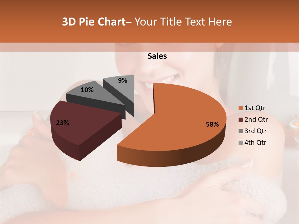 Healthy Fresh White PowerPoint Template