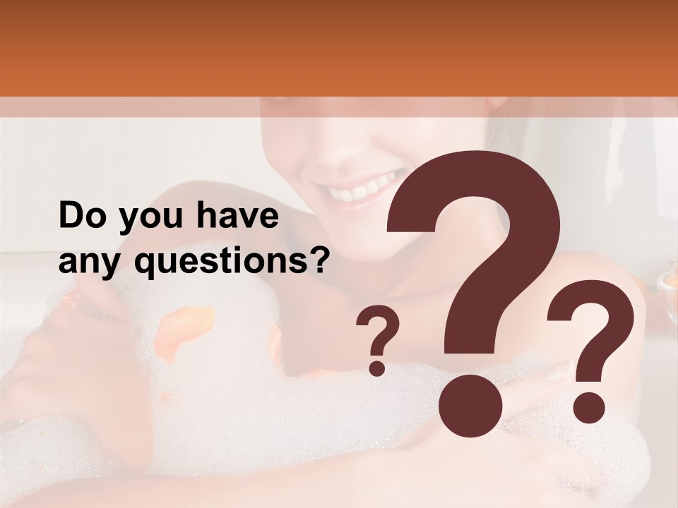 Healthy Fresh White PowerPoint Template