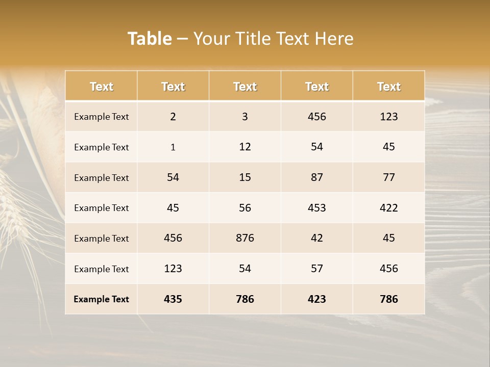 Bread PowerPoint Template