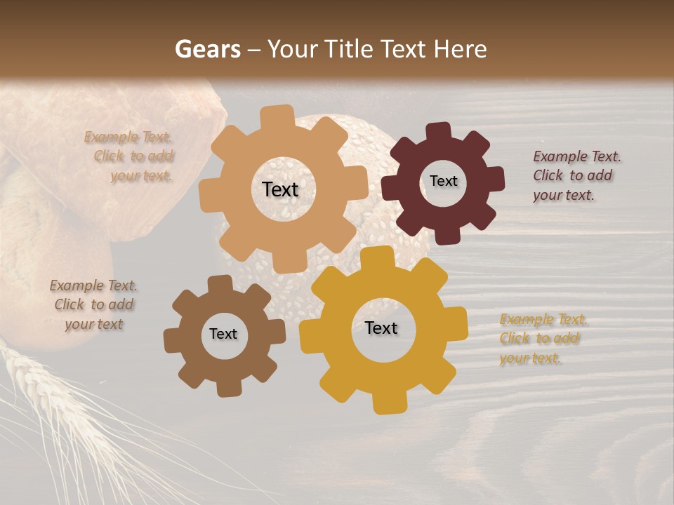 Isolated Organic Ear PowerPoint Template