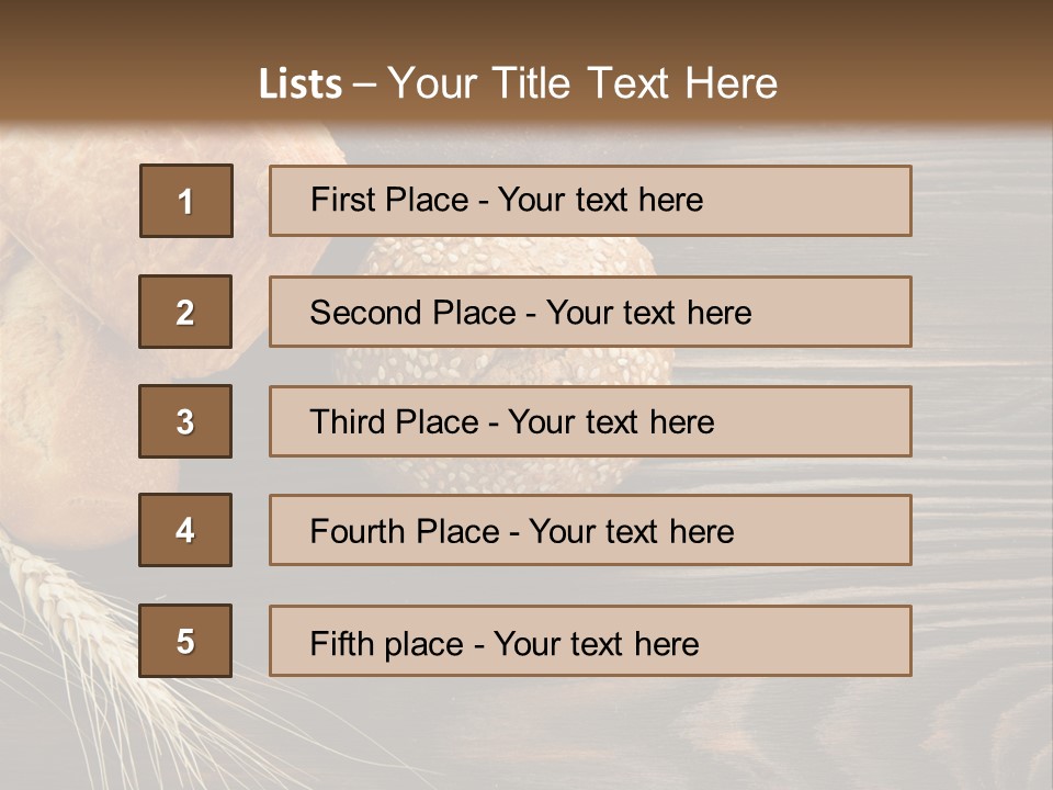 Isolated Organic Ear PowerPoint Template