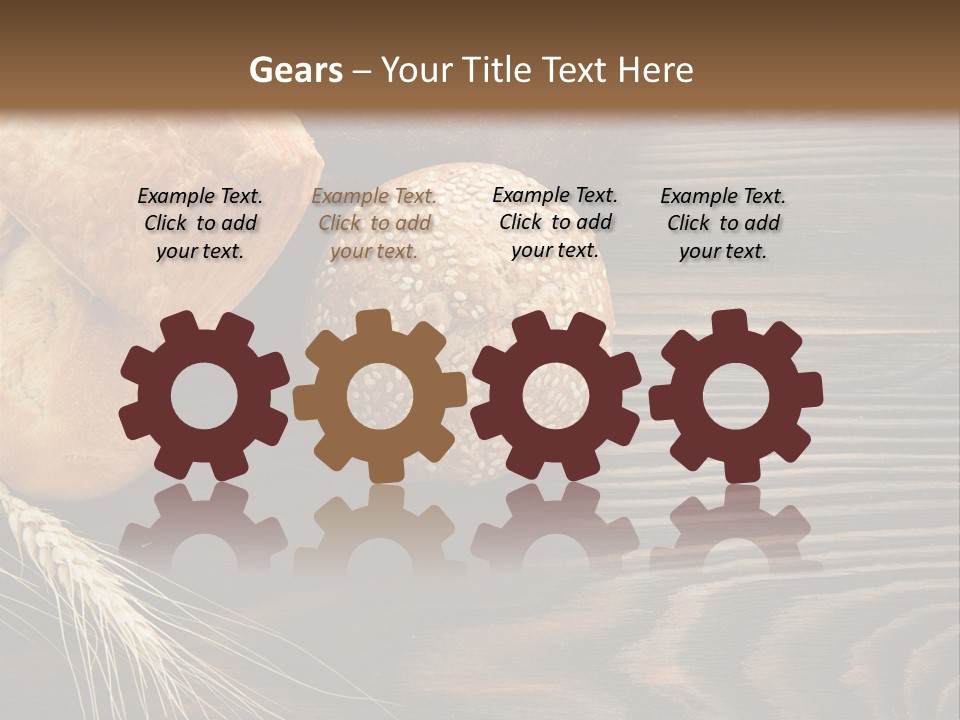 Isolated Organic Ear PowerPoint Template