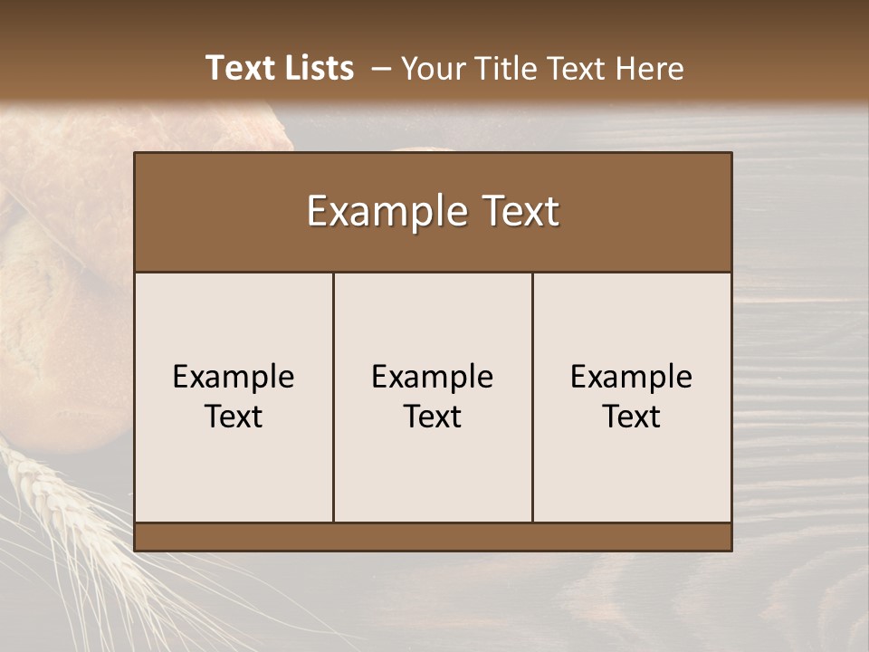 Isolated Organic Ear PowerPoint Template