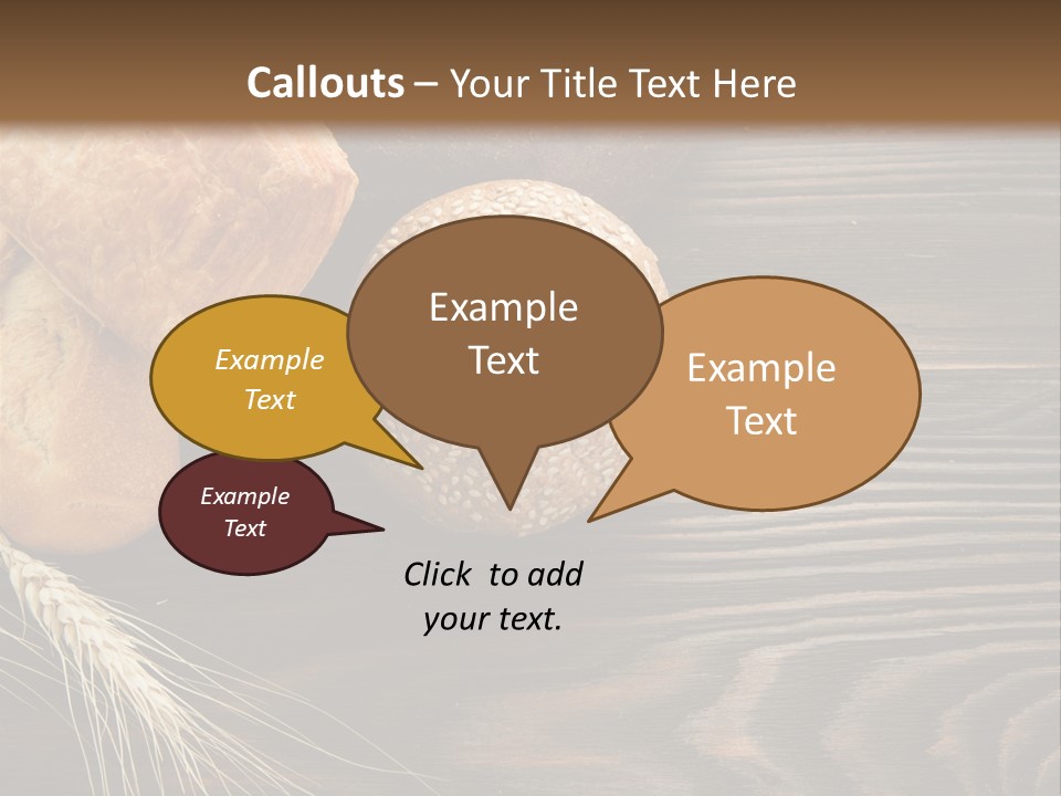 Isolated Organic Ear PowerPoint Template