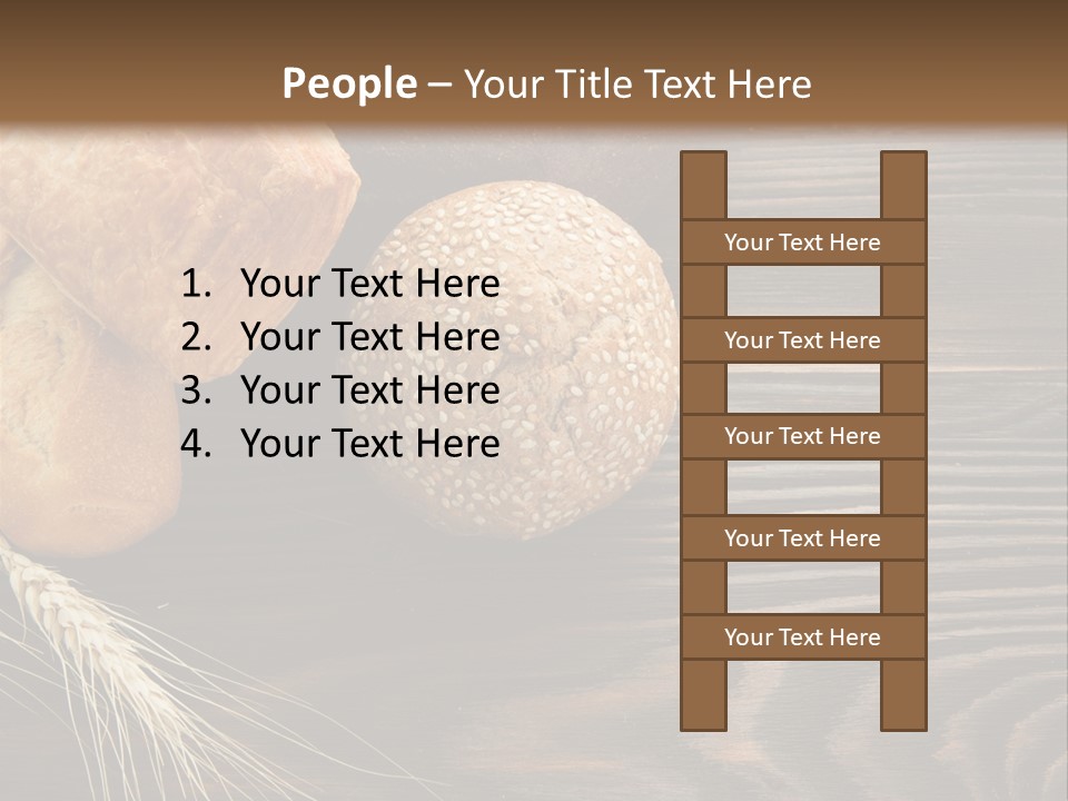 Isolated Organic Ear PowerPoint Template