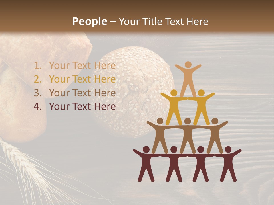 Isolated Organic Ear PowerPoint Template