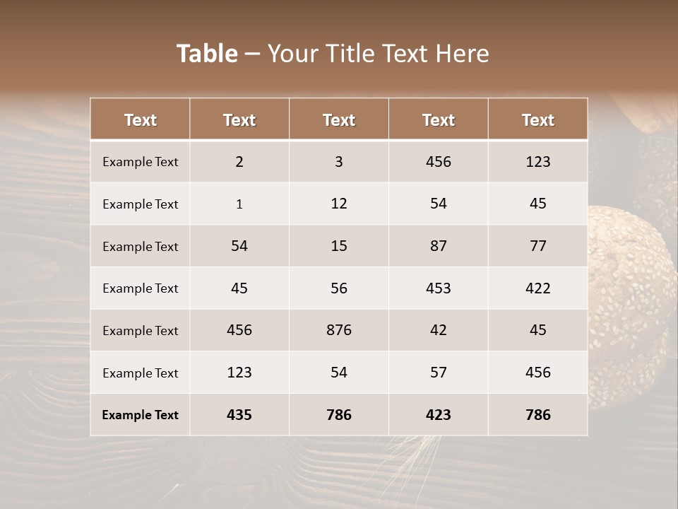 Bread PowerPoint Template