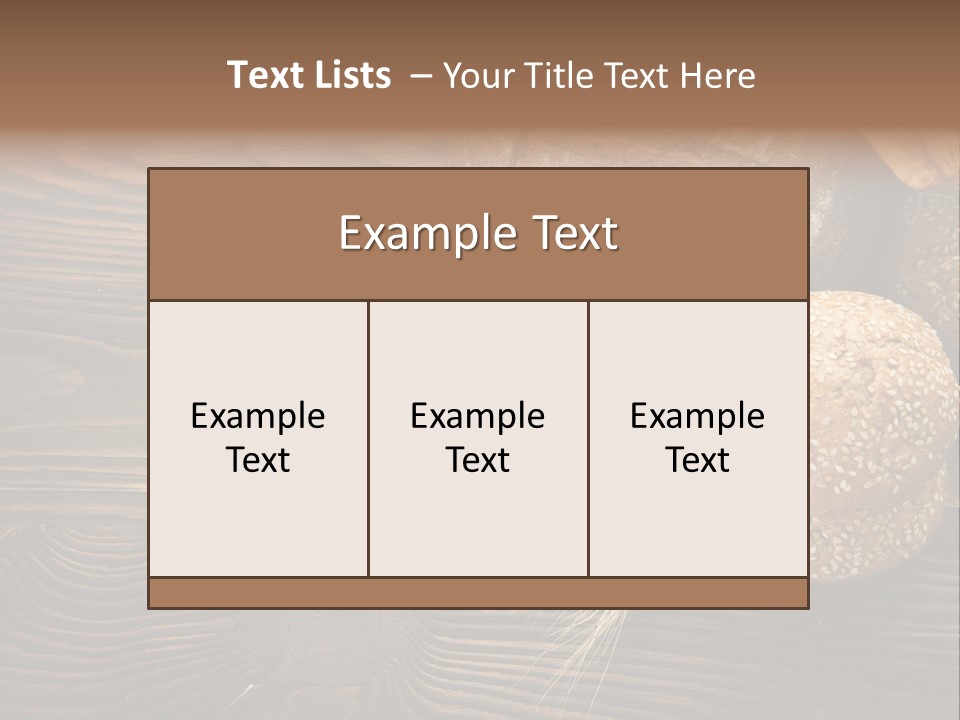 Bread PowerPoint Template