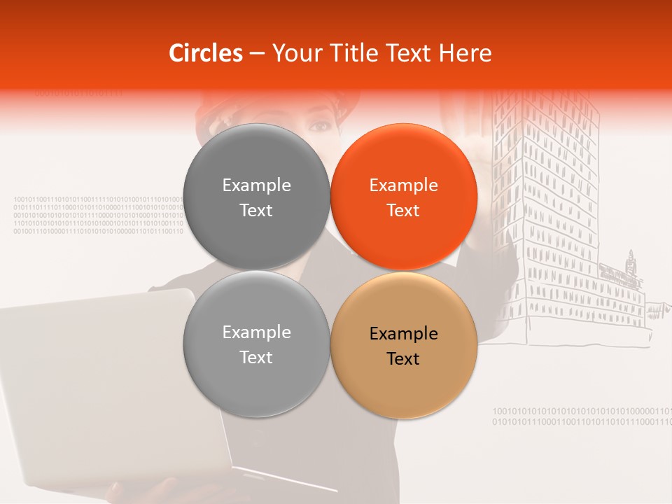Adult Human Architect PowerPoint Template