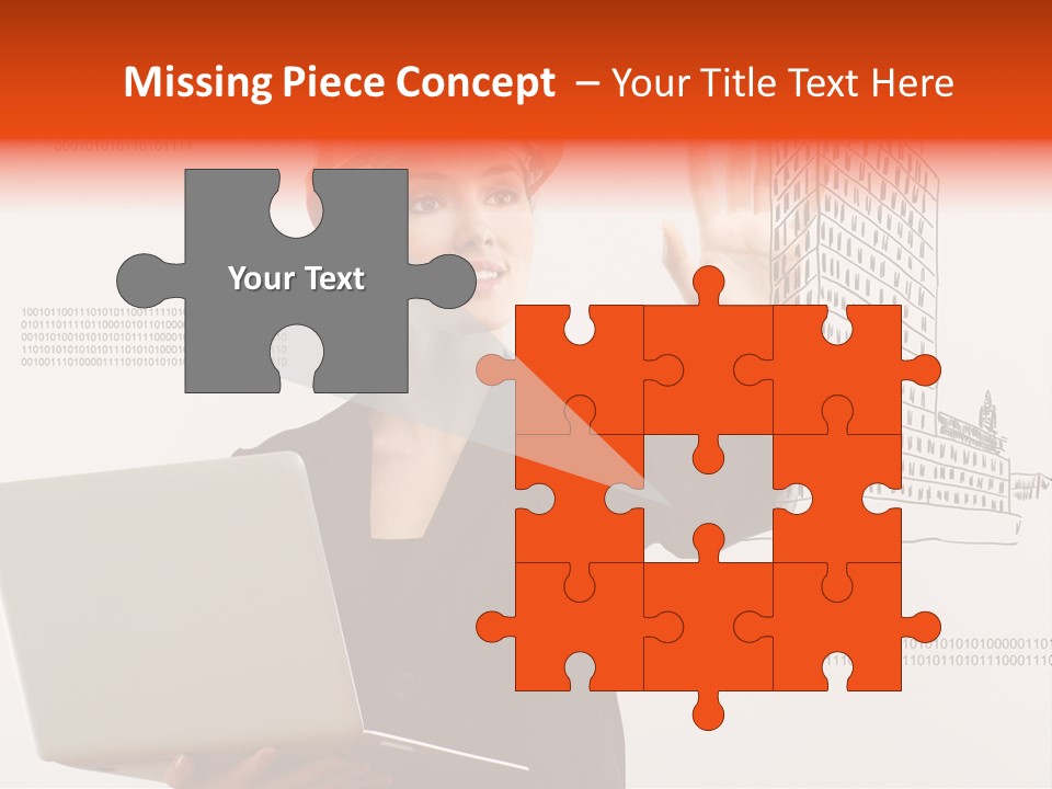 Adult Human Architect PowerPoint Template