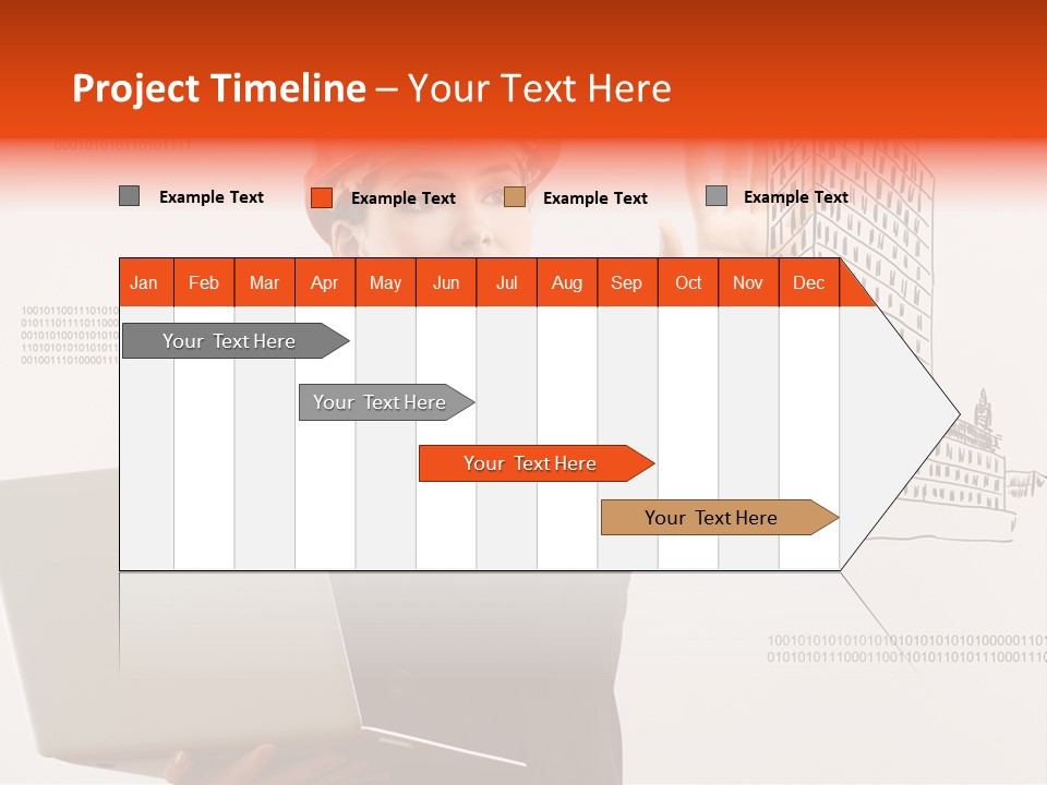Adult Human Architect PowerPoint Template