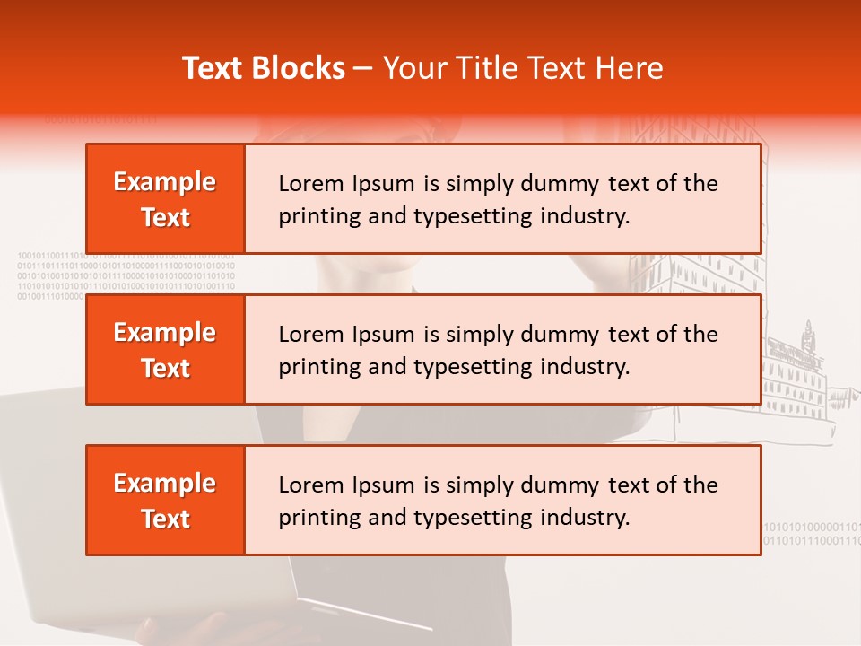 Adult Human Architect PowerPoint Template
