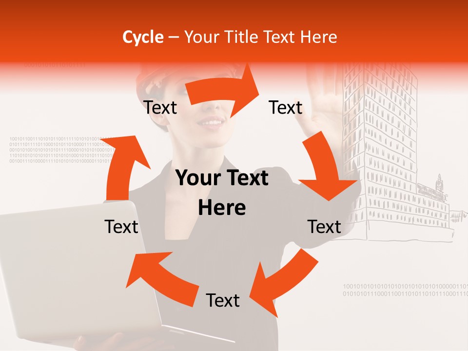 Adult Human Architect PowerPoint Template