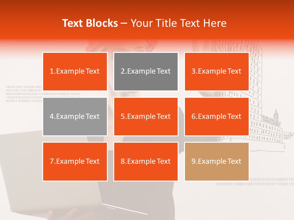 Adult Human Architect PowerPoint Template