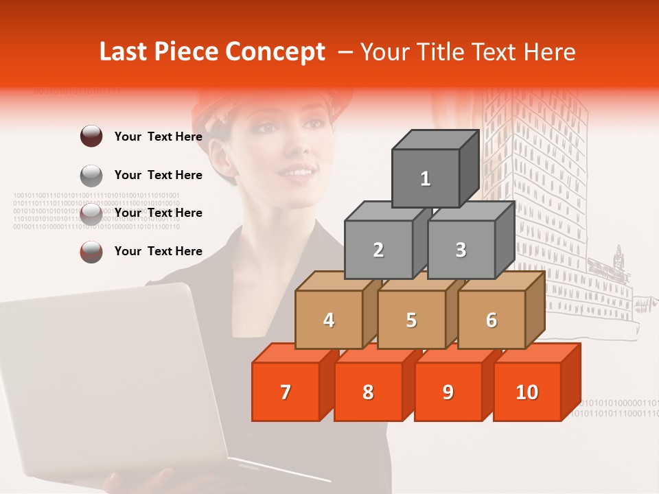 Adult Human Architect PowerPoint Template