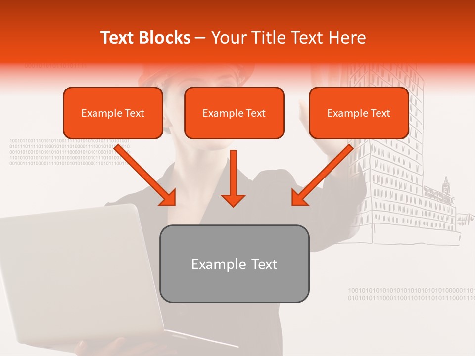 Adult Human Architect PowerPoint Template