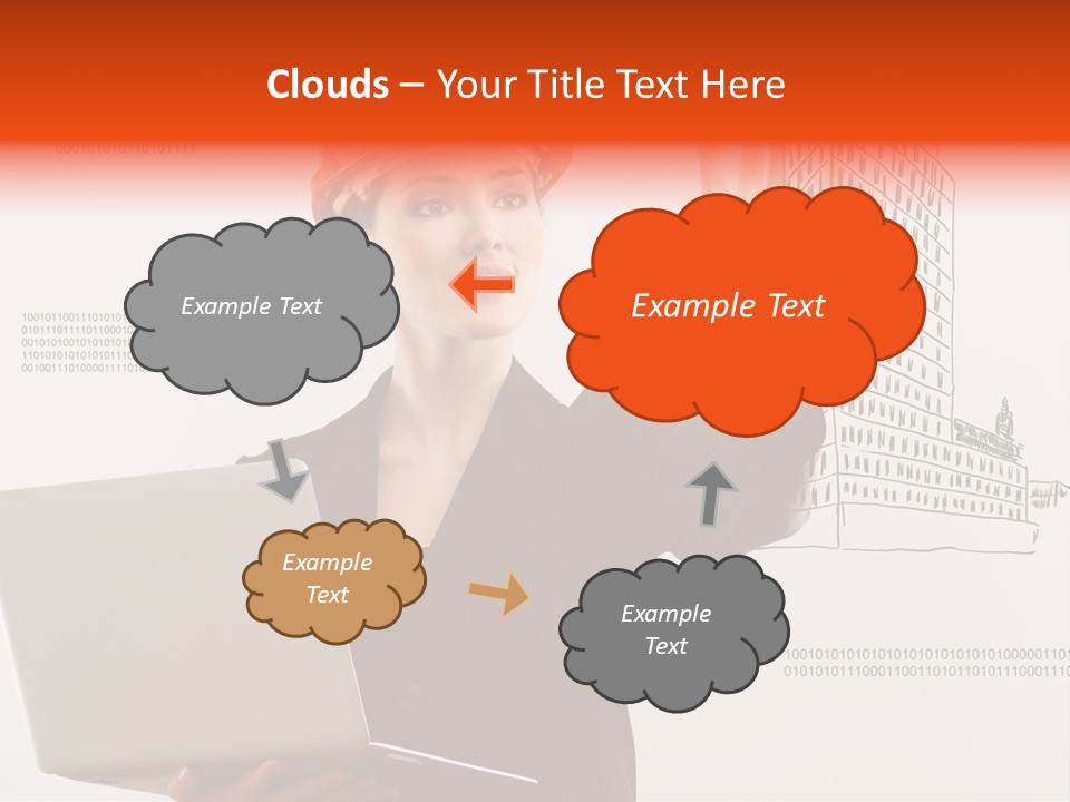 Adult Human Architect PowerPoint Template