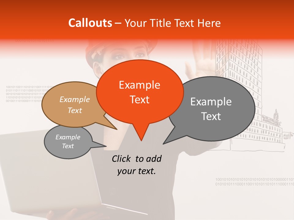 Adult Human Architect PowerPoint Template