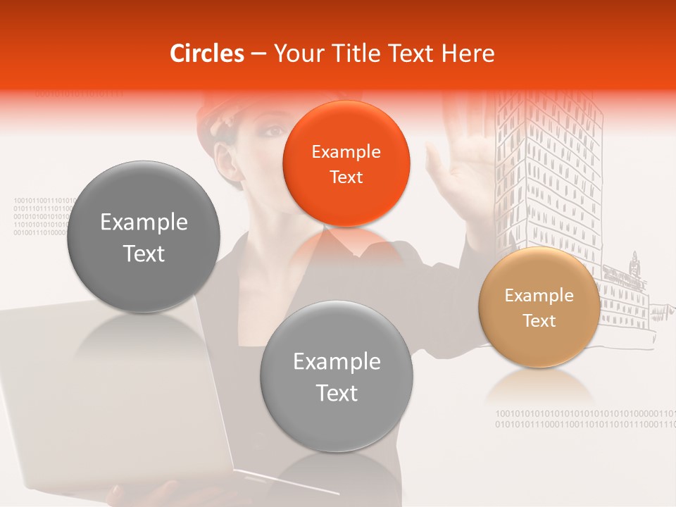 Adult Human Architect PowerPoint Template