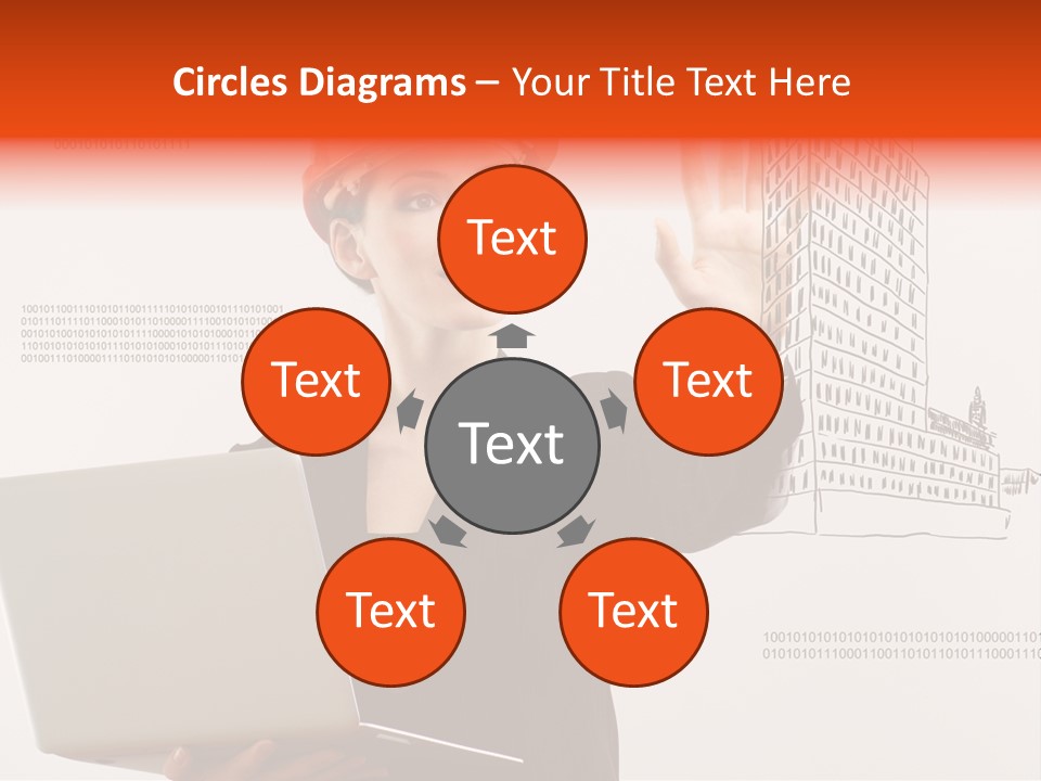 Adult Human Architect PowerPoint Template