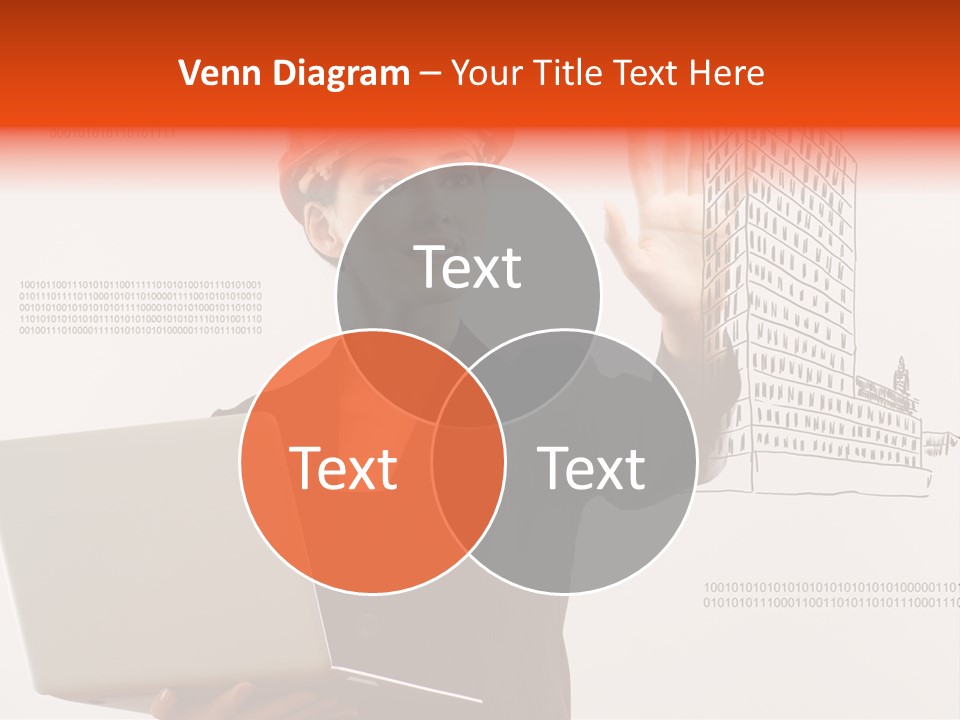 Adult Human Architect PowerPoint Template