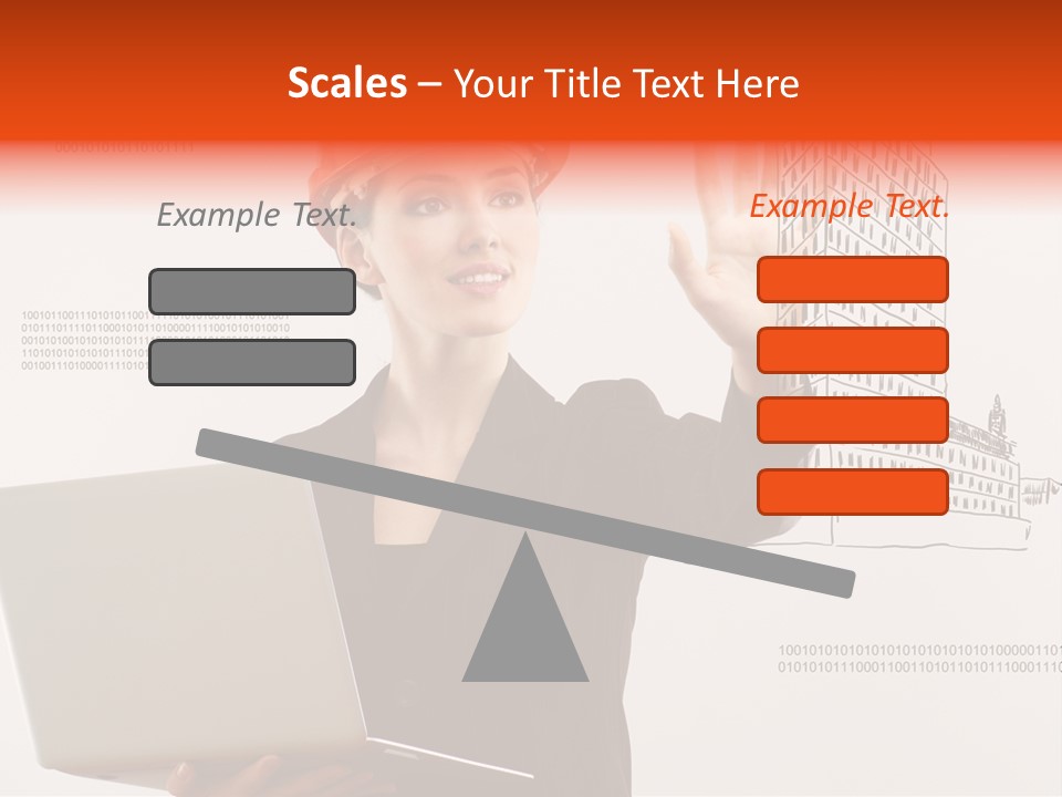 Adult Human Architect PowerPoint Template