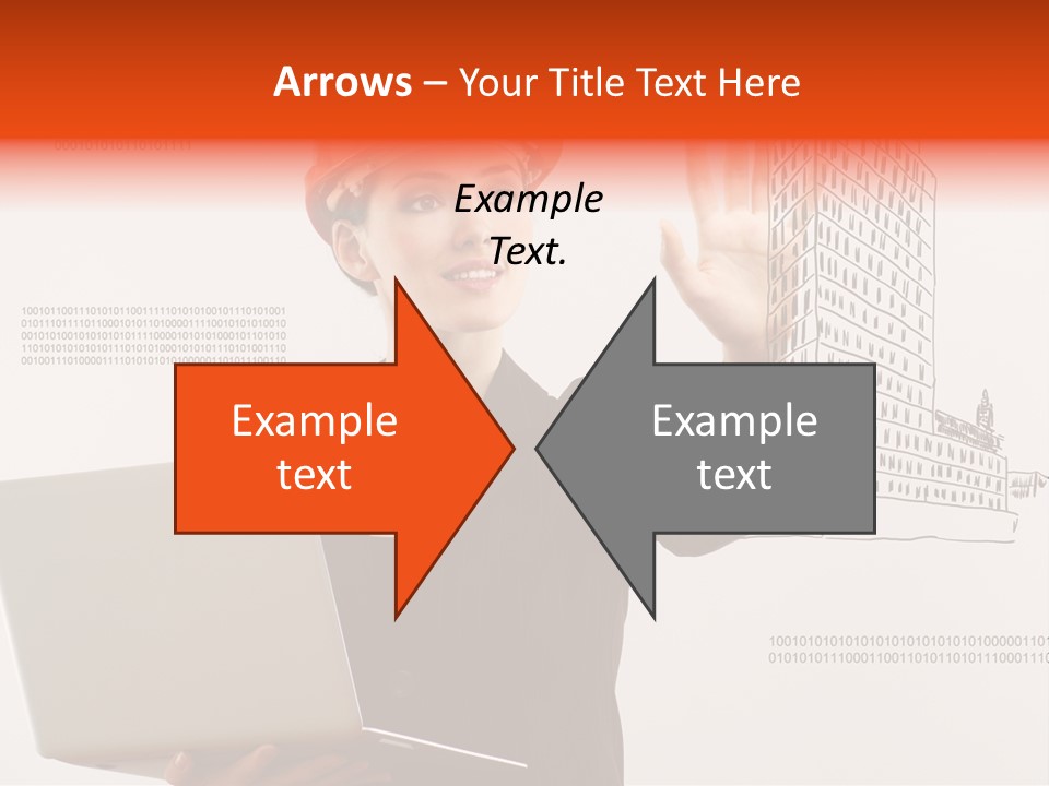 Adult Human Architect PowerPoint Template
