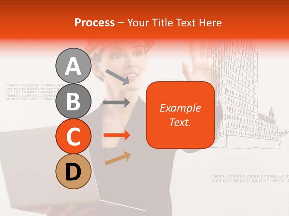 Adult Human Architect PowerPoint Template