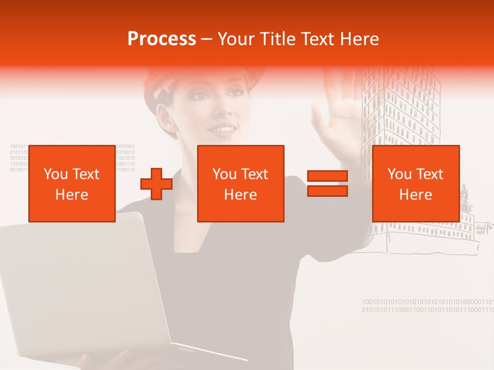 Adult Human Architect PowerPoint Template