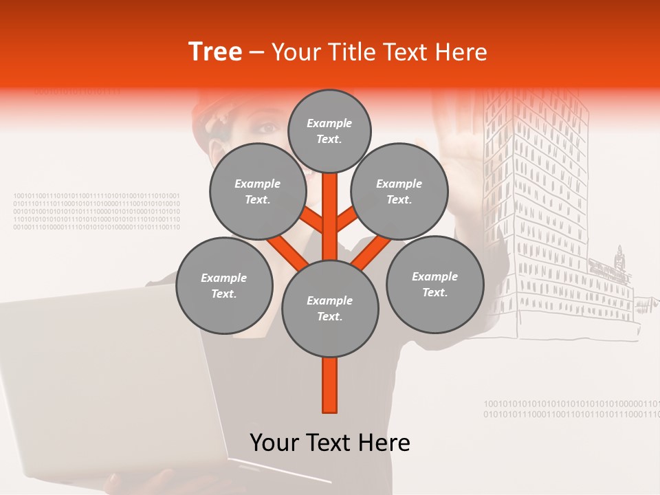 Adult Human Architect PowerPoint Template