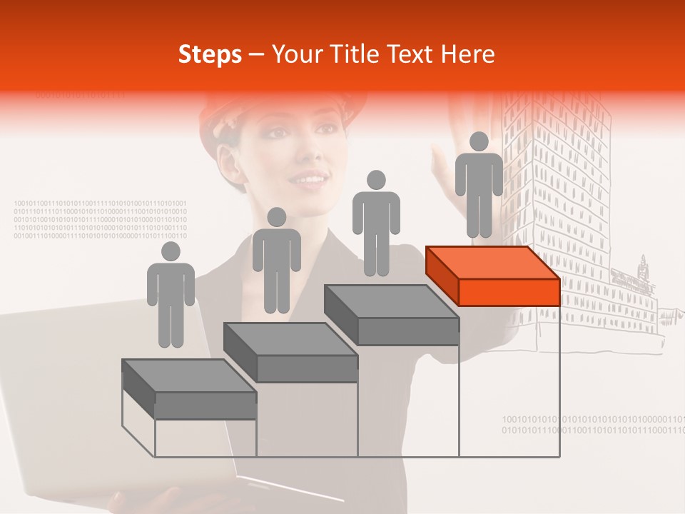 Adult Human Architect PowerPoint Template