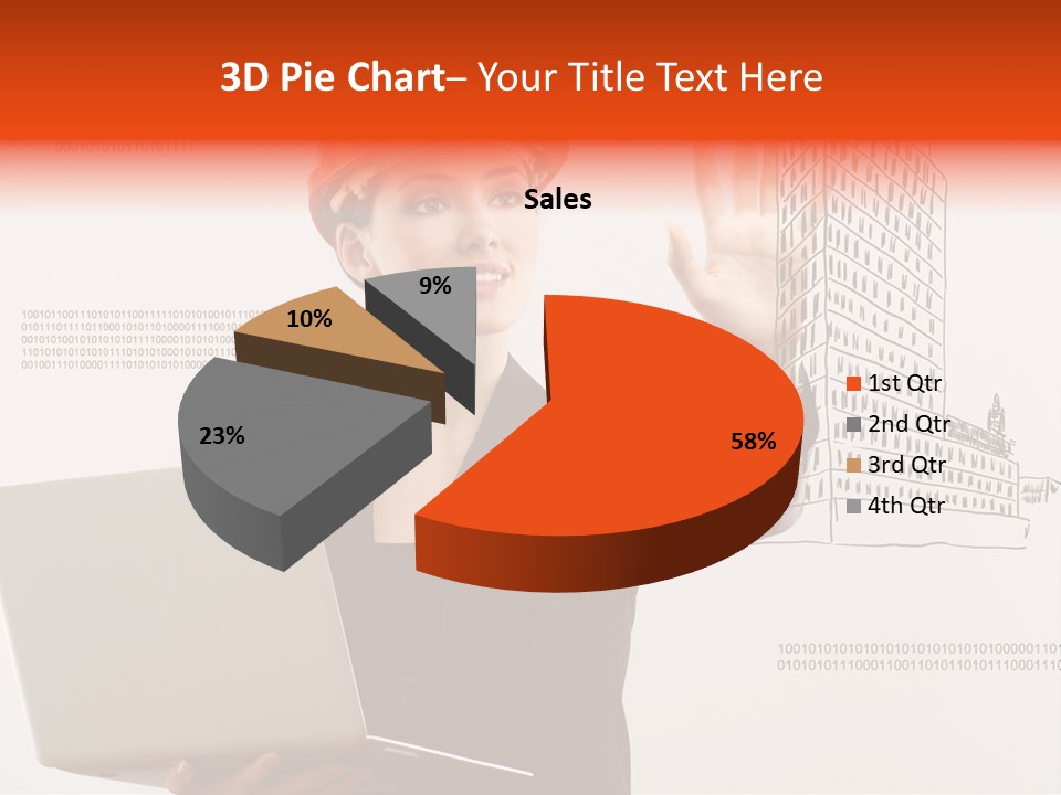 Adult Human Architect PowerPoint Template