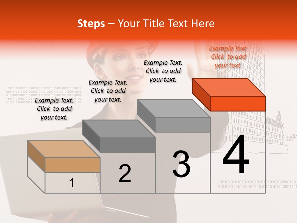 Adult Human Architect PowerPoint Template