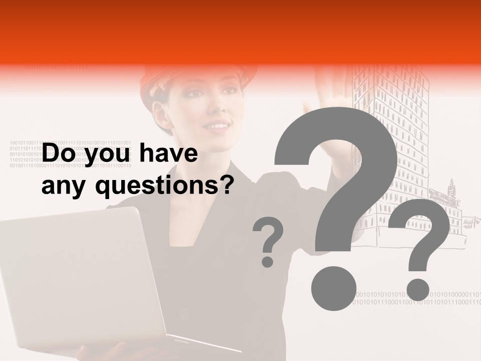 Adult Human Architect PowerPoint Template