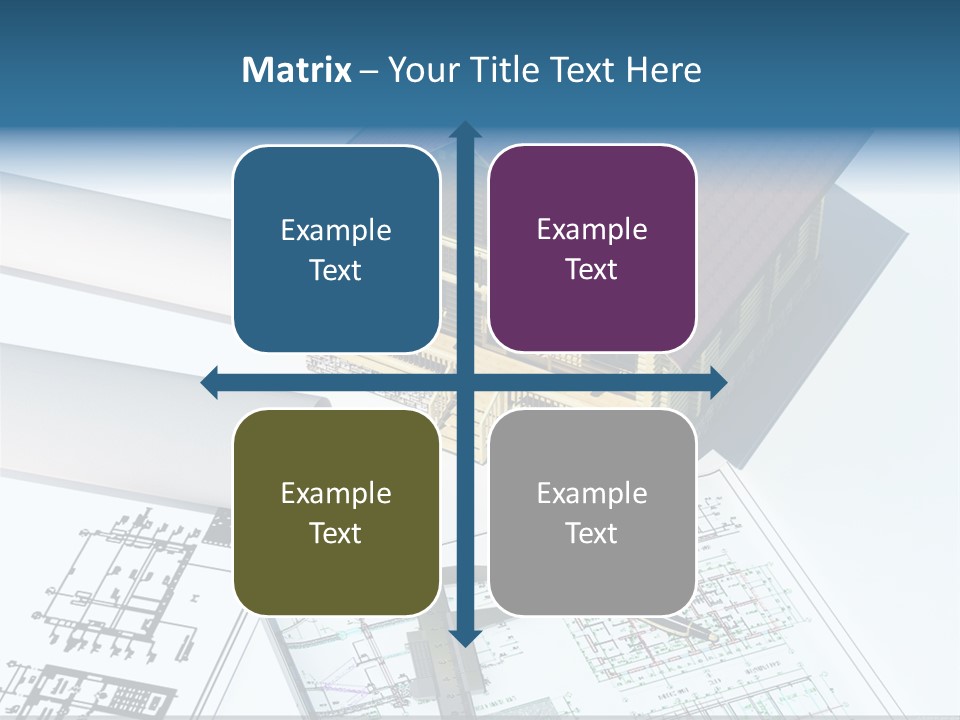Concrete Housing Steel PowerPoint Template
