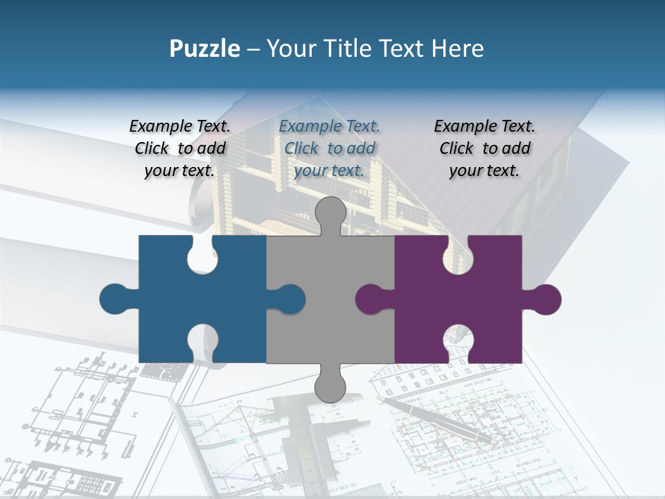 Concrete Housing Steel PowerPoint Template