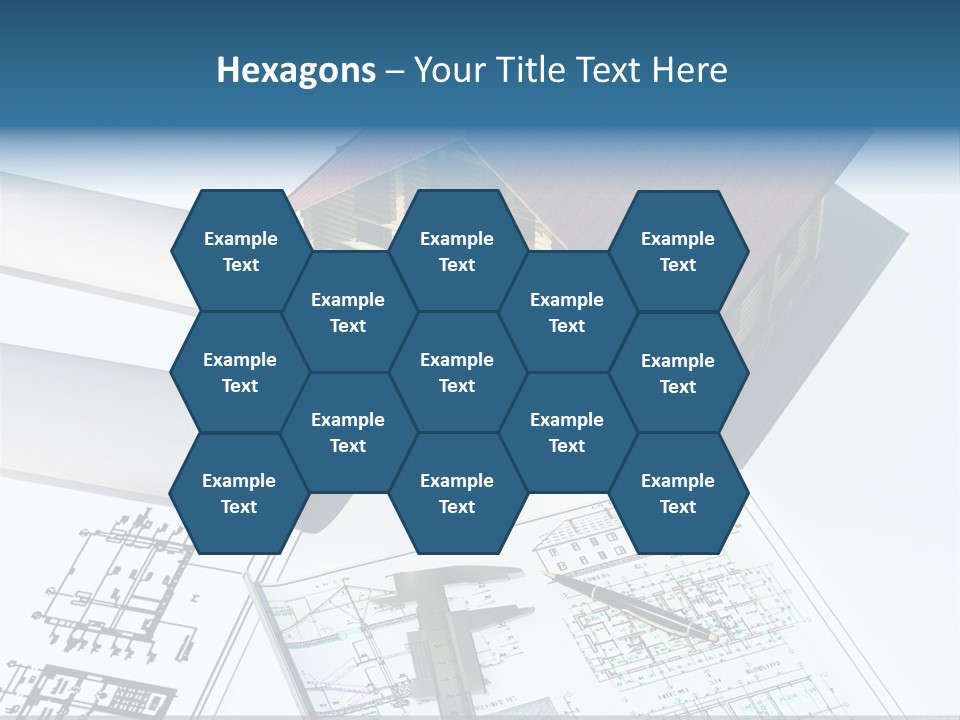 Concrete Housing Steel PowerPoint Template