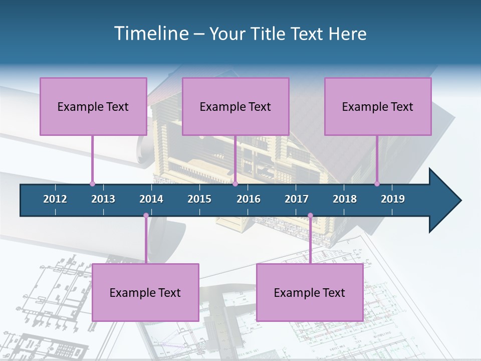Concrete Housing Steel PowerPoint Template