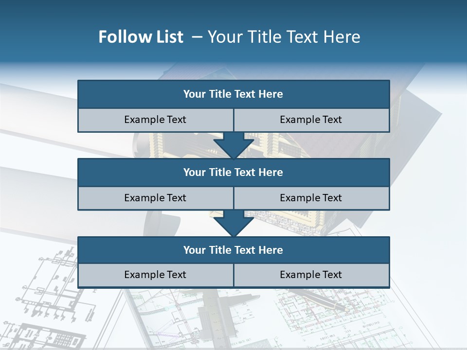 Concrete Housing Steel PowerPoint Template