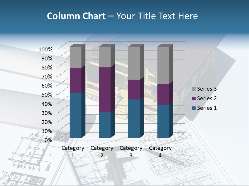 Concrete Housing Steel PowerPoint Template