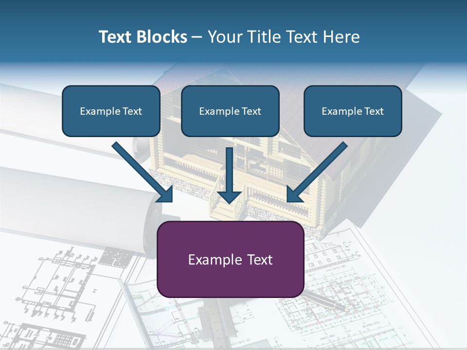 Concrete Housing Steel PowerPoint Template