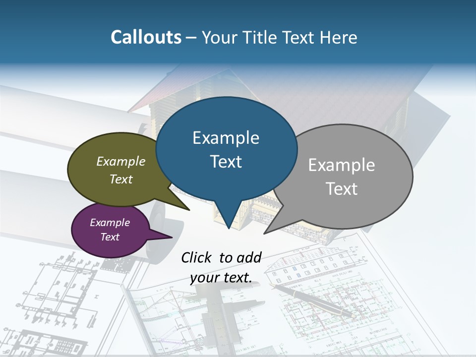 Concrete Housing Steel PowerPoint Template