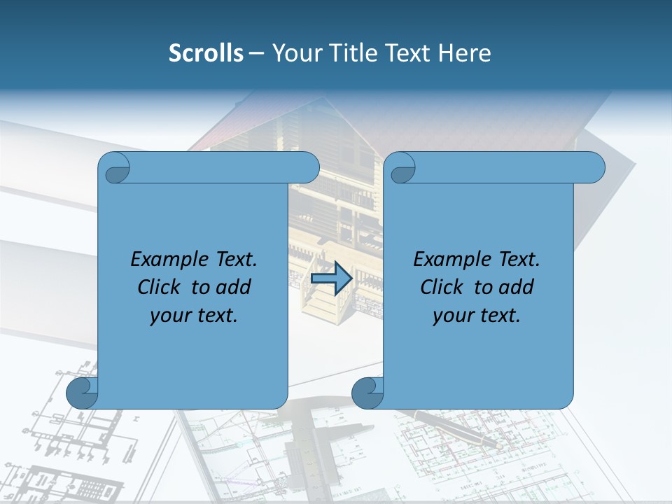 Concrete Housing Steel PowerPoint Template