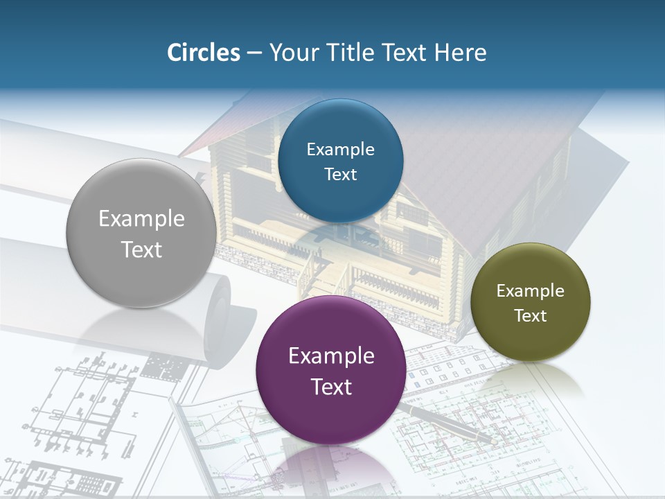 Concrete Housing Steel PowerPoint Template