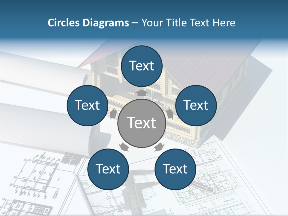 Concrete Housing Steel PowerPoint Template